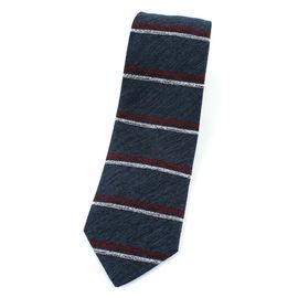 [MAESIO] KSK2630 Wool Silk Striped Necktie 8cm _ Men's Ties Formal Business, Ties for Men, Prom Wedding Party, All Made in Korea
